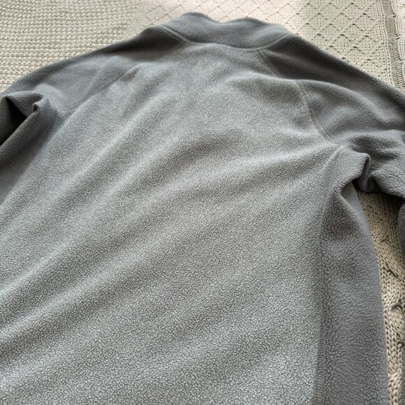 REI Gray Fleece 1/4 Zip Pullover ~ Fits 8 - Picture 10 of 11